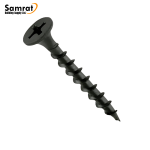 6 x 1-1/4" Coarse Thread Drywall Screws – Black Phosphate Finish