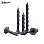 6 x 1-5/8" Drywall Screws – Coarse Thread, Black Phosphate