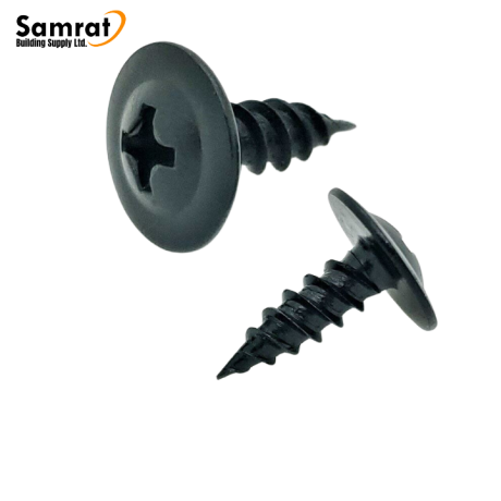 7 x 9/16" Screws – Black Phosphate Finish