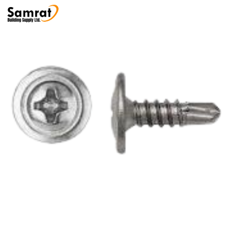 8 x 1/2" Self-Tapping Screws – Zinc Coated