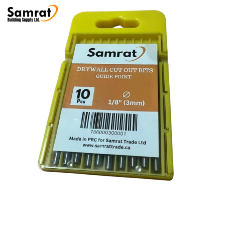 1/8" Drywall Cut-Out Bits – Precision Rotary Cutting