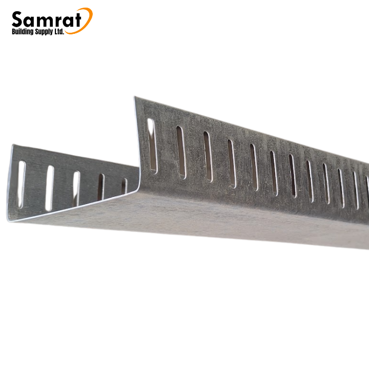 Slotted Track 25G 6"x10'