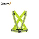 Lime Traffic Belt W/Silvtape &
