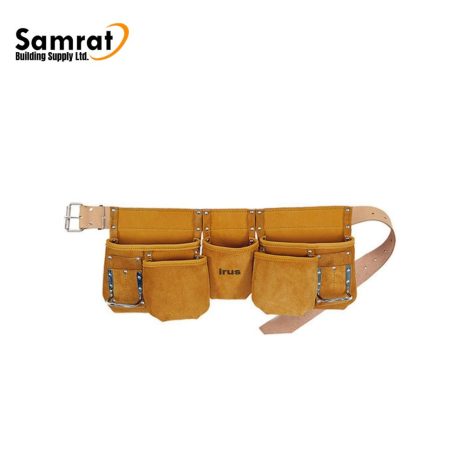 2" Leather Tool Belt with Double Buckle- Mechtools