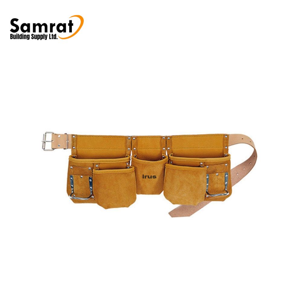 2" Leather Tool Belt with Double Buckle- Mechtools