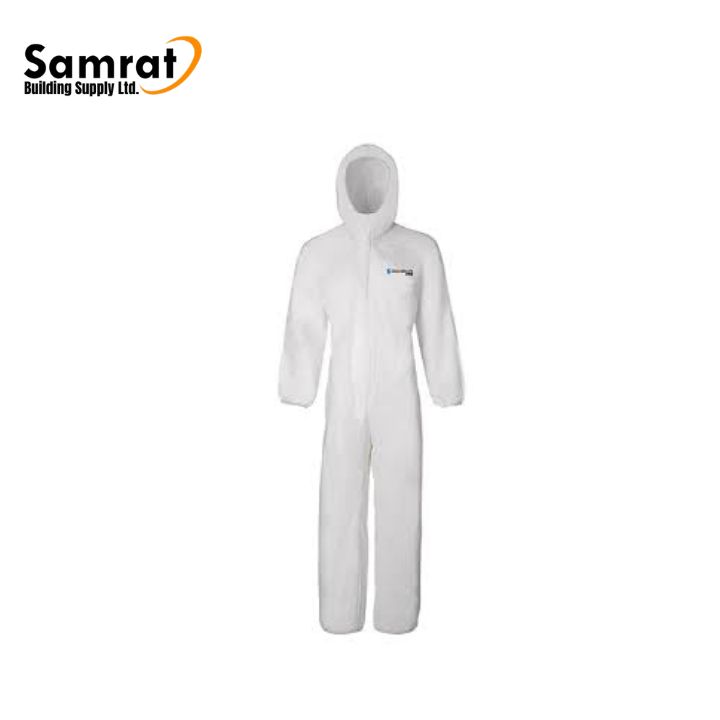 Hooded Coverall Suit – Microporous Film (Elastic Wrist & Ankle) | Sizes L, Xl, 2XL