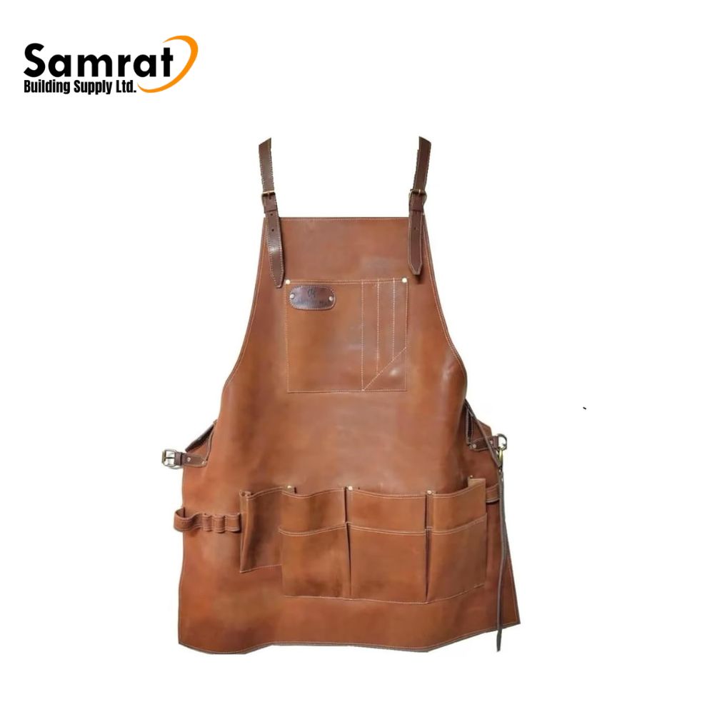 Carpenter Apron with Leather