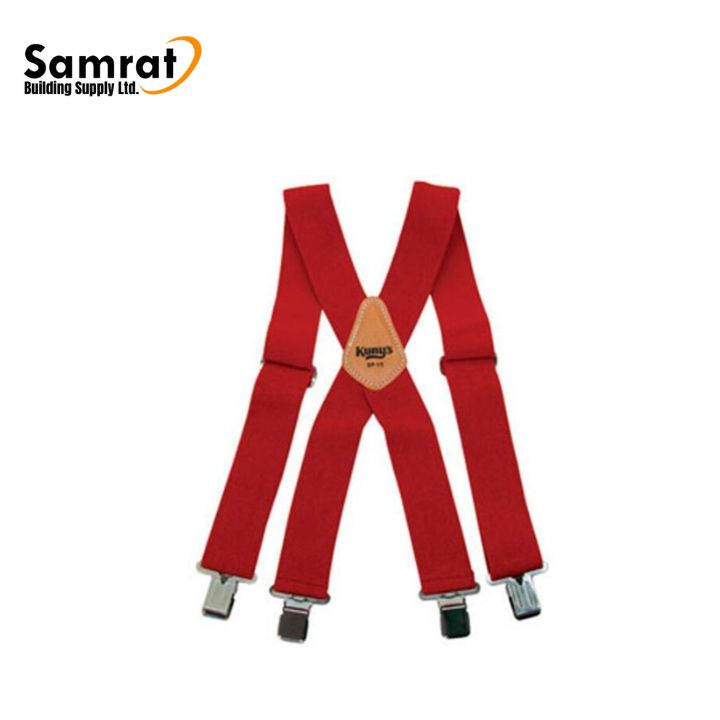 Kuny's Red Suspenders